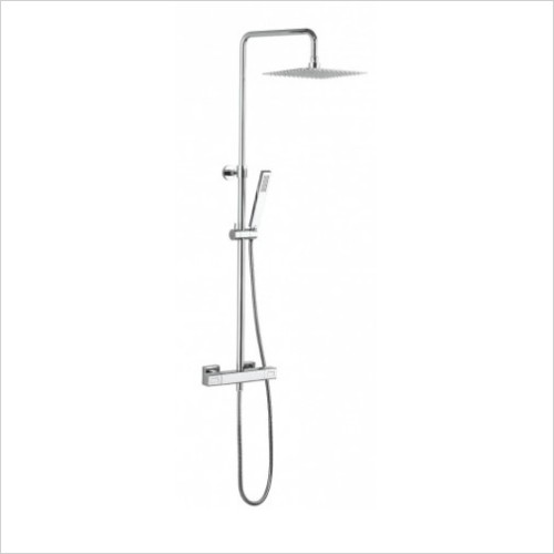 Crosswater Showers - Atoll Square Exposed Thermostatic Shower Valve