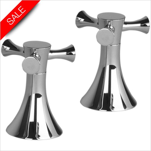 Cifial Showers - Brookhaven Pair Of Deck Valves Cross