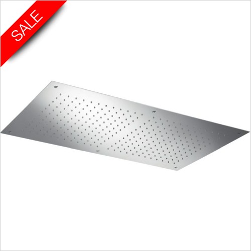 Cifial Showers - Concealed Rectangular 500 x 900mm Shower Head