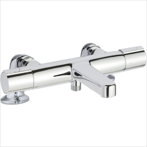 JTP Taps & Mixers - Deck Mounted Thermostatic Bath Shower Mixer Without Kit HP 1