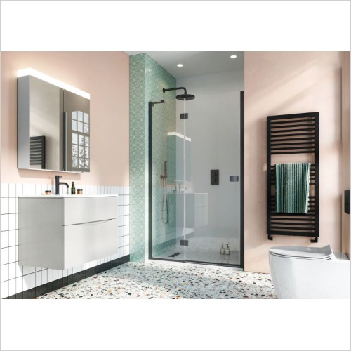 Crosswater Showers - Design+ 1200mm Hinged Door
