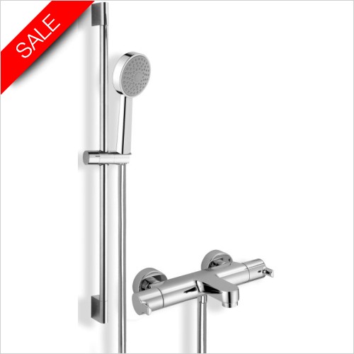 Cifial Showers - Coule Thermostatic Bath/Shower Flexi Kit