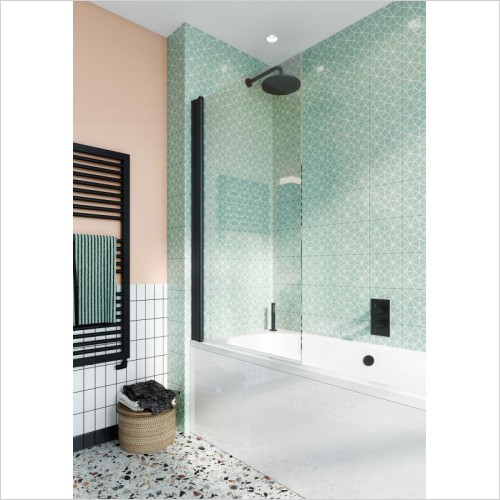 Crosswater Showers - Design+ Single Panel Bath Screen