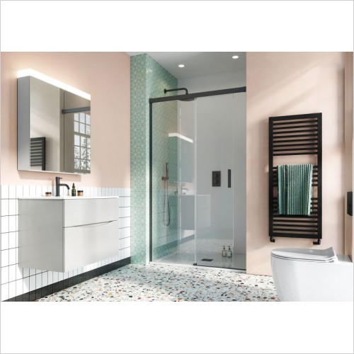 Crosswater Showers - Design+ 1400mm Soft Close Slider
