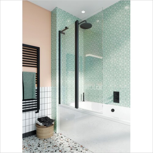 Crosswater Showers - Design+ Double Panel Bath Screen