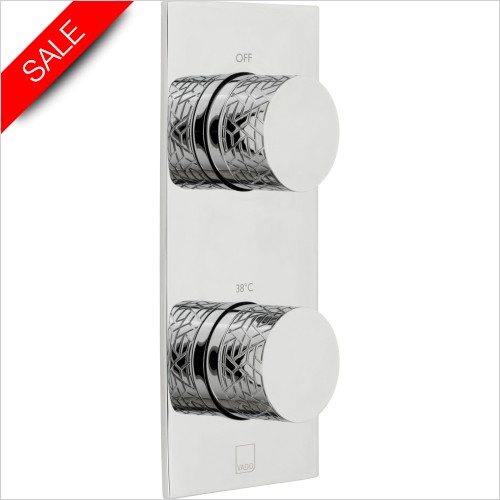 Vado Showers - Omika 1 Outlet 2 Handle Vertical Tablet Thermostatic Valve