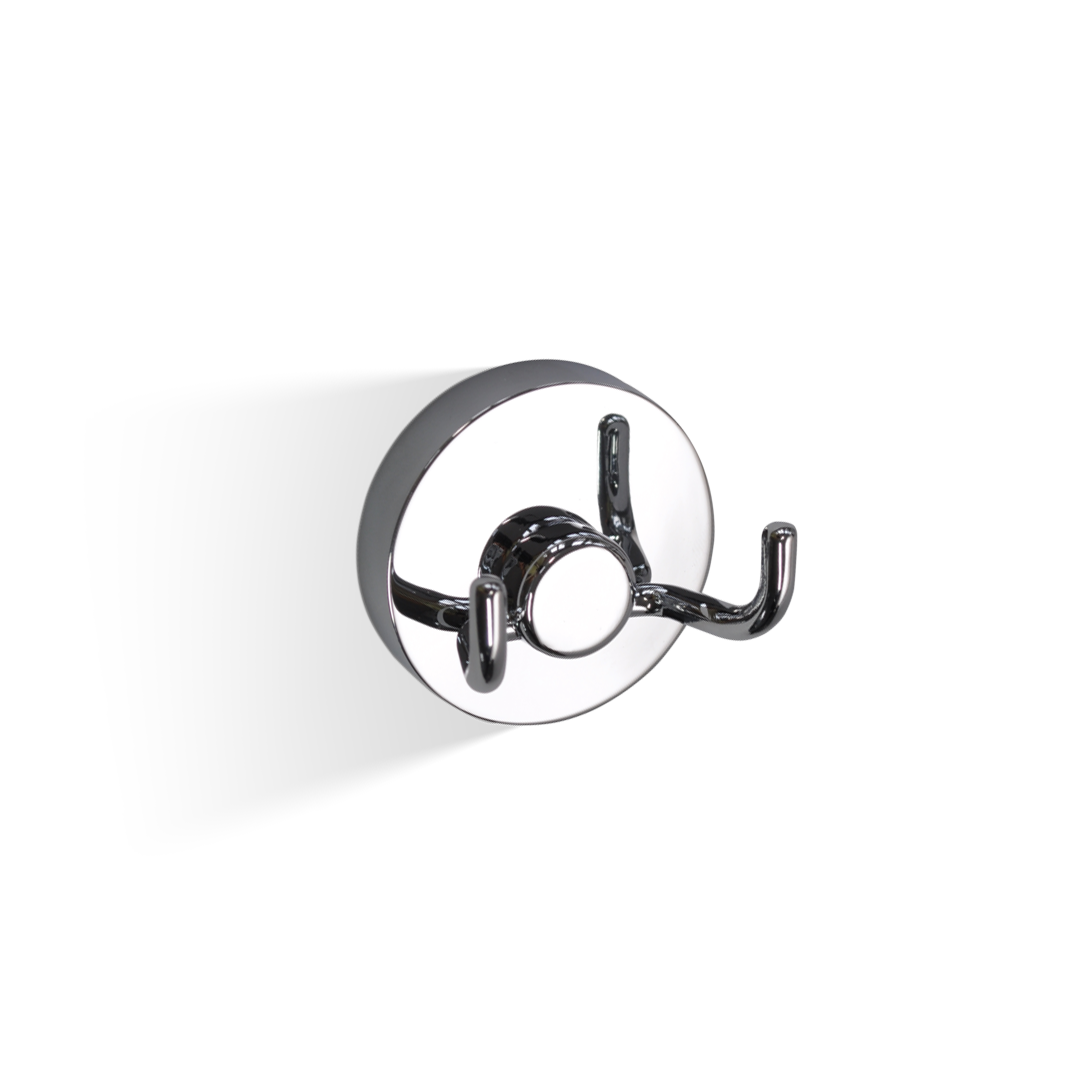 Decor Walther WH 3 Double wall hook chrome