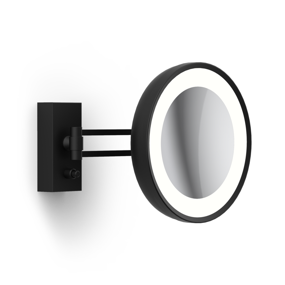 Decor Walther BS 36 7x LED Cosmetic mirror Illuminated Black matt