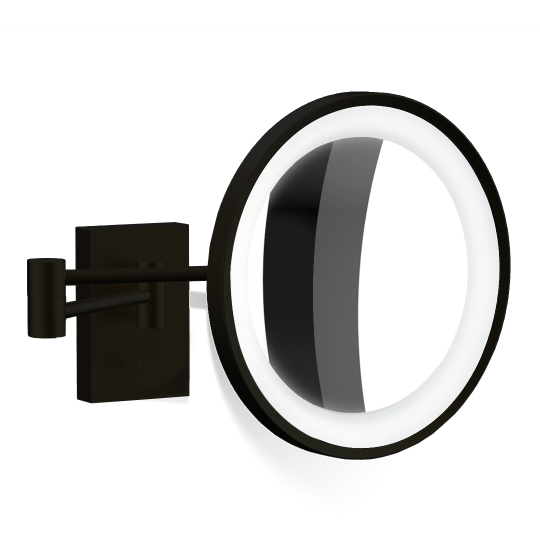 Decor Walther BS 40 5x LED Cosmetic mirror Illuminated Black matt