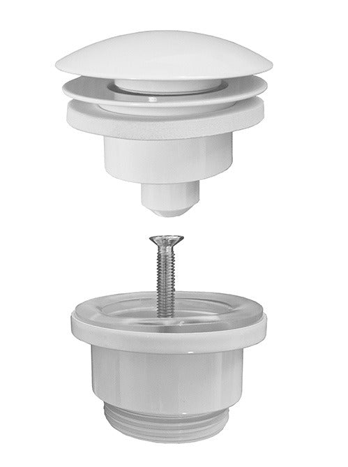 WHITE - Universal Basin Clic Clac Waste