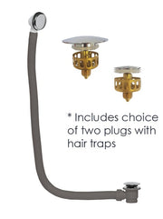 BATH WASTE - Clic Clac HAIR Trap 1m