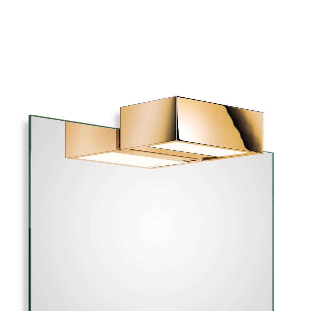 Decor Walther BOX 1-15 N LED Clip-on light for mirror Gold 24 Carat