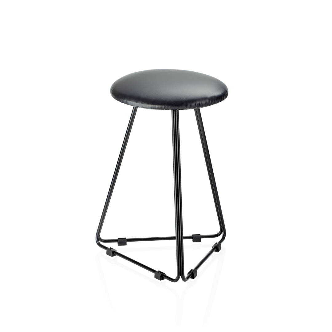 Decor Walther DW 71 Stool Black matt / Black