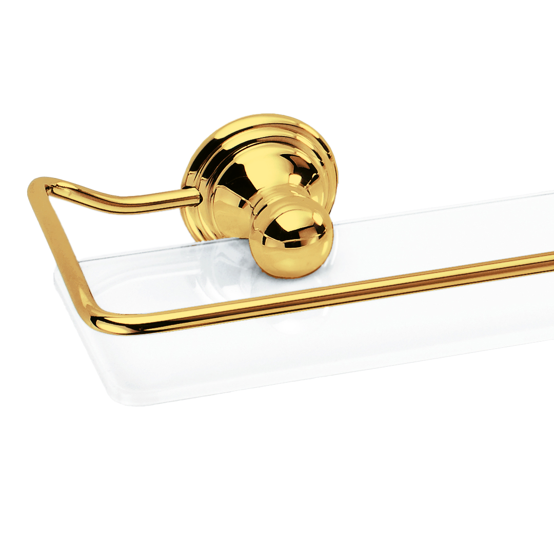 Decor Walther CL GKH R CLASSIC Shelf holder Gold 24 Carat