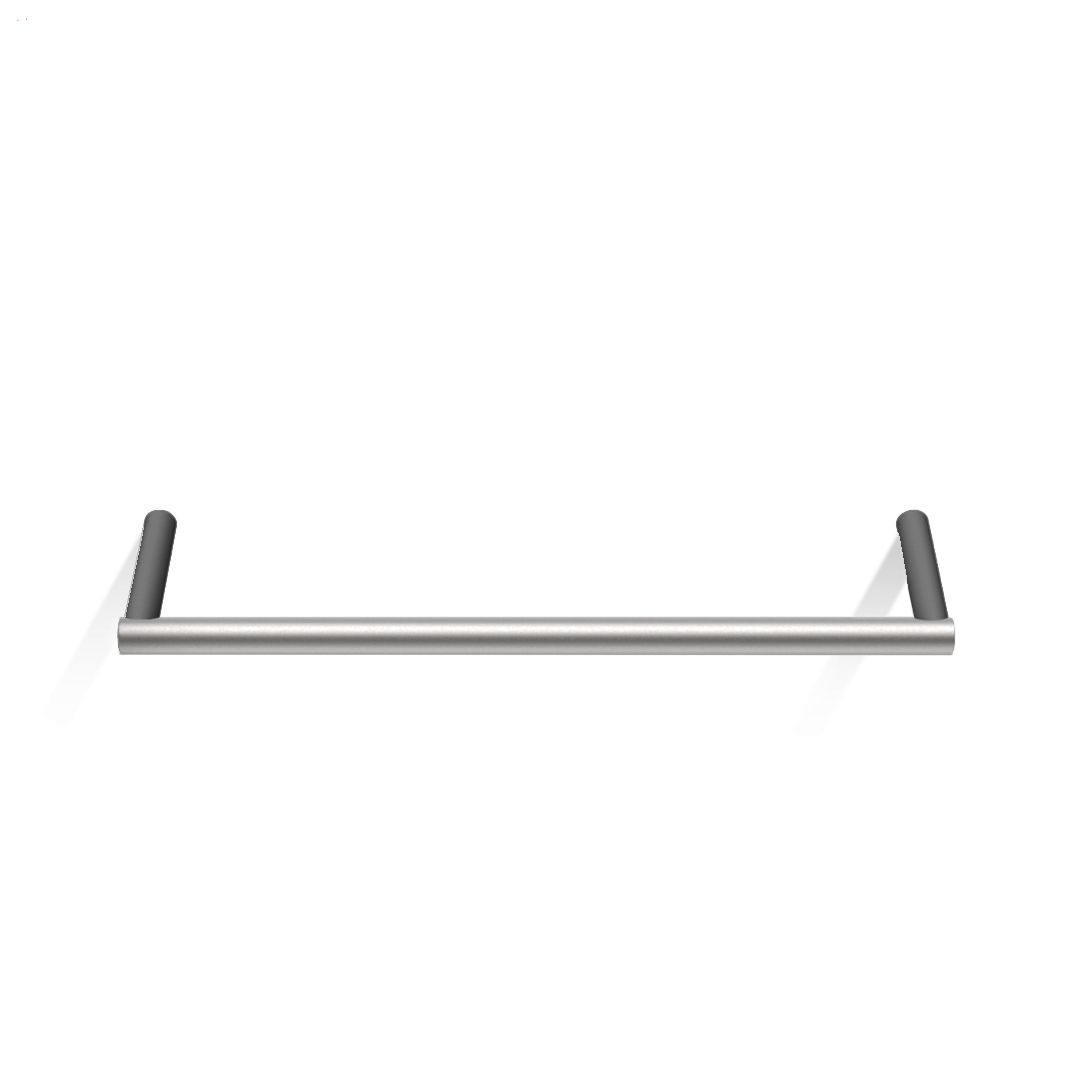 Decor Walther MK TEC HTE30 MIKADO Towel rail Stainless steel matt / Black matt