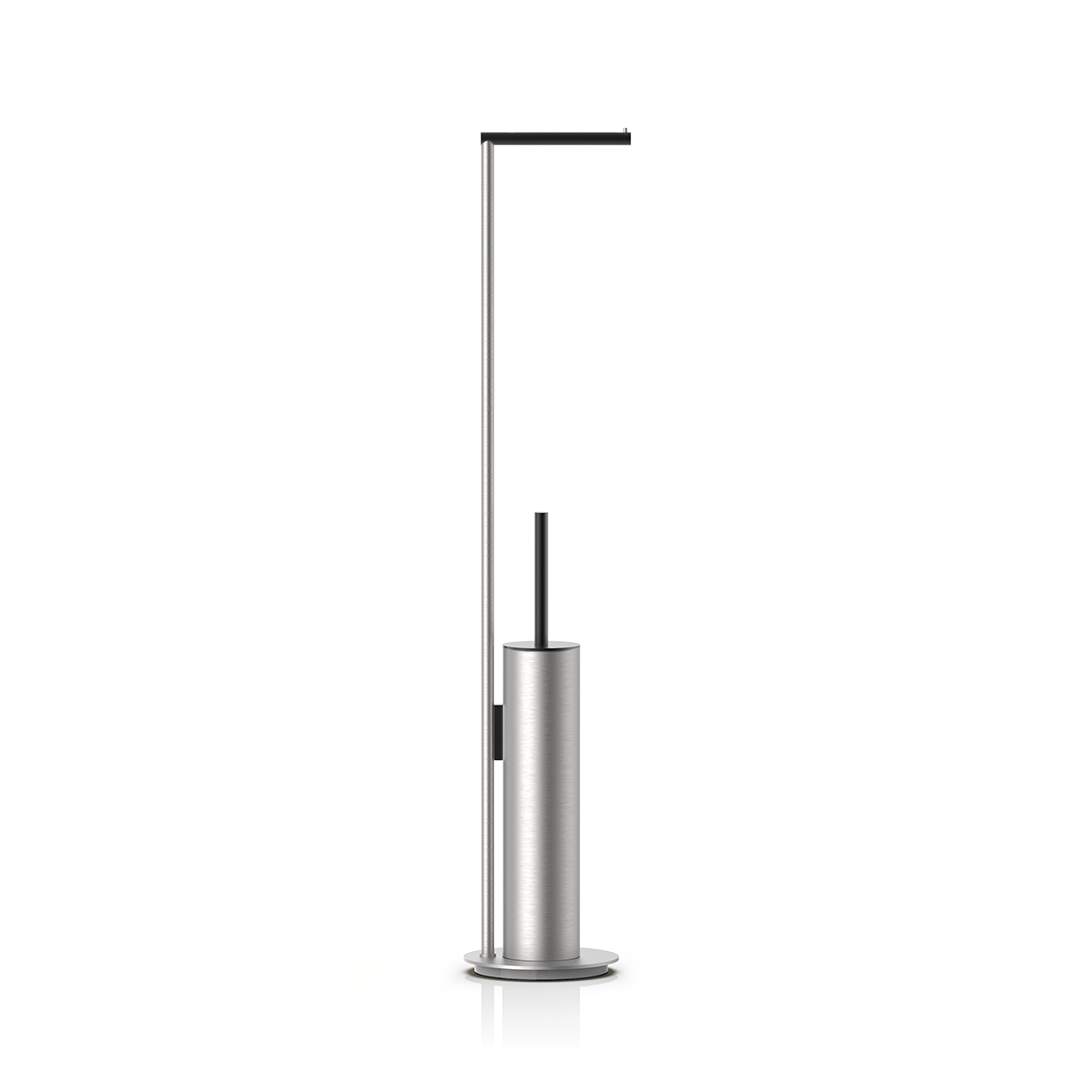 Decor Walther MK TEC SBK MIKADO Toilet brush set Stainless steel matt / Black matt