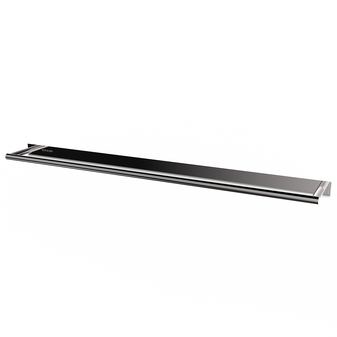 Decor Walther MK FRAME HTE60 MIKADO Towel rail Black Chrome PVD