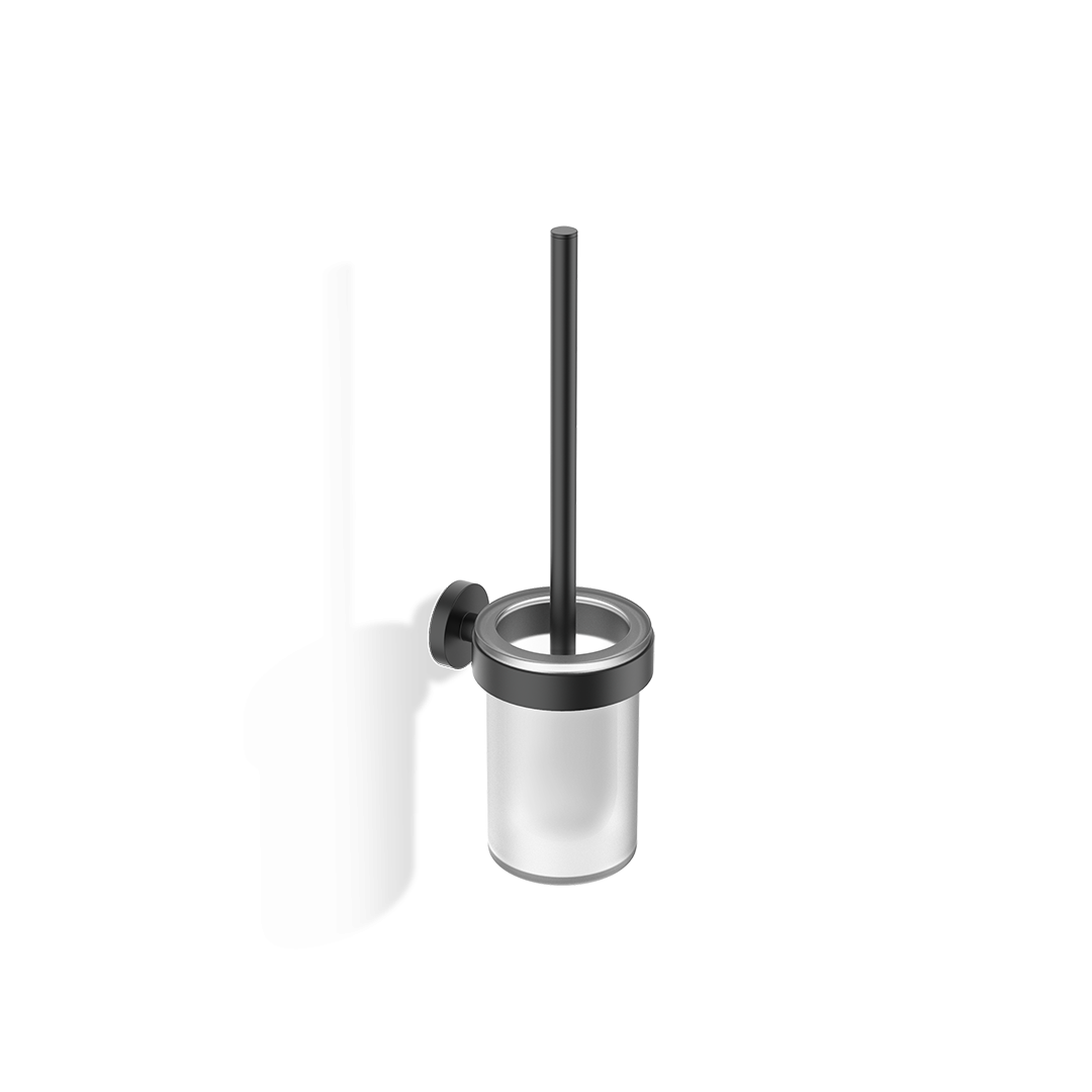 Decor Walther BA WBG BASIC Toilet brush set - Black matt