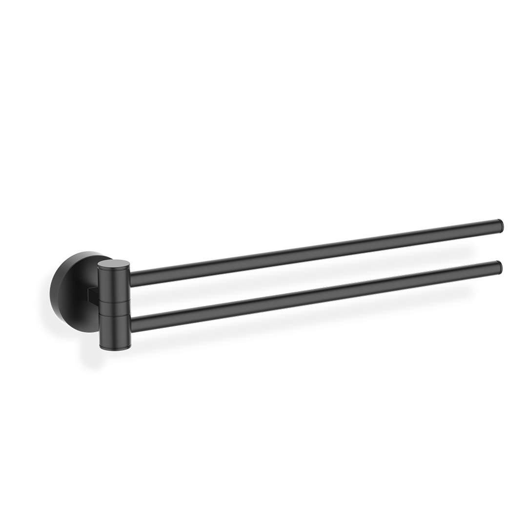 Decor Walther BA HTH2 BASIC Towel rail Black matt