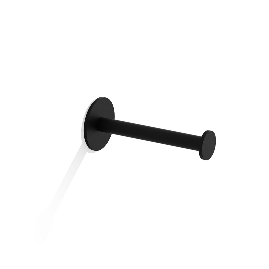 Decor Walther BA SK ERH BASIC Toilet paper holder Black matt