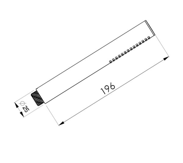 TECHNO - Shower Head Easy Clean