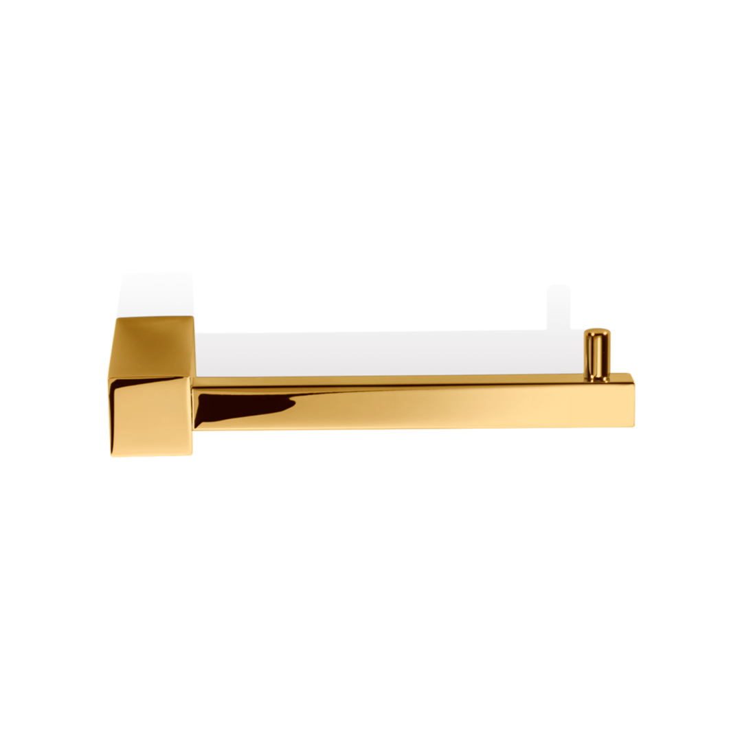 Decor Walther CO TPH1 CORNER Toilet paper holder Gold 24 Carat