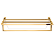 Decor Walther CO KHT CORNER Towel rack Gold 24 Carat
