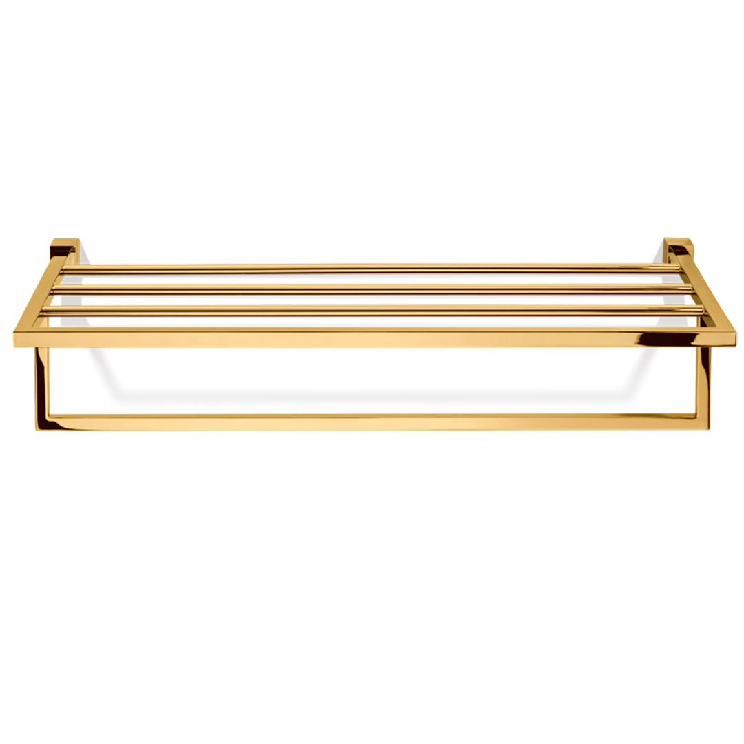 Decor Walther CO KHT CORNER Towel rack Gold 24 Carat