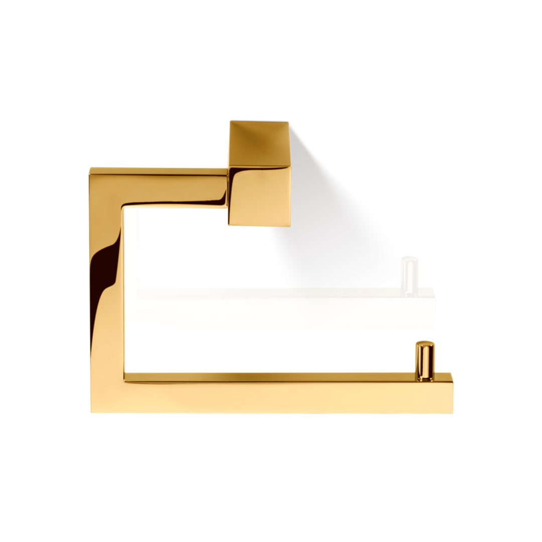 Decor Walther CO TPH3 CORNER Toilet paper holder Gold 24 Carat
