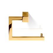 Decor Walther CO TPH3 CORNER Toilet paper holder Gold 24 Carat