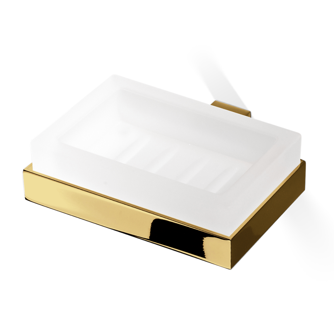 Decor Walther CO WSS CORNER Soap dish Gold 24 Carat