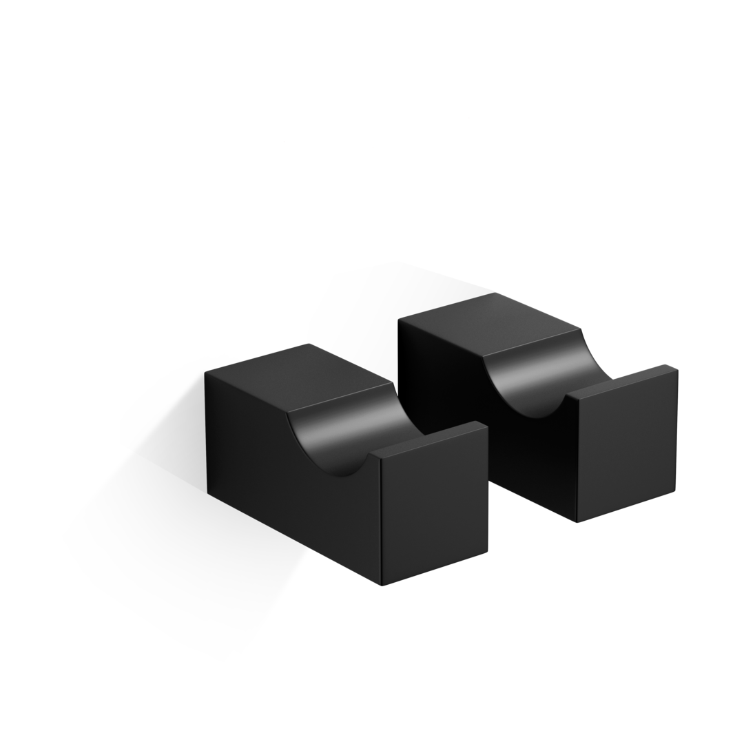 Decor Walther CO HAK1 CORNER Hook small ( 1 pair ) - black matt