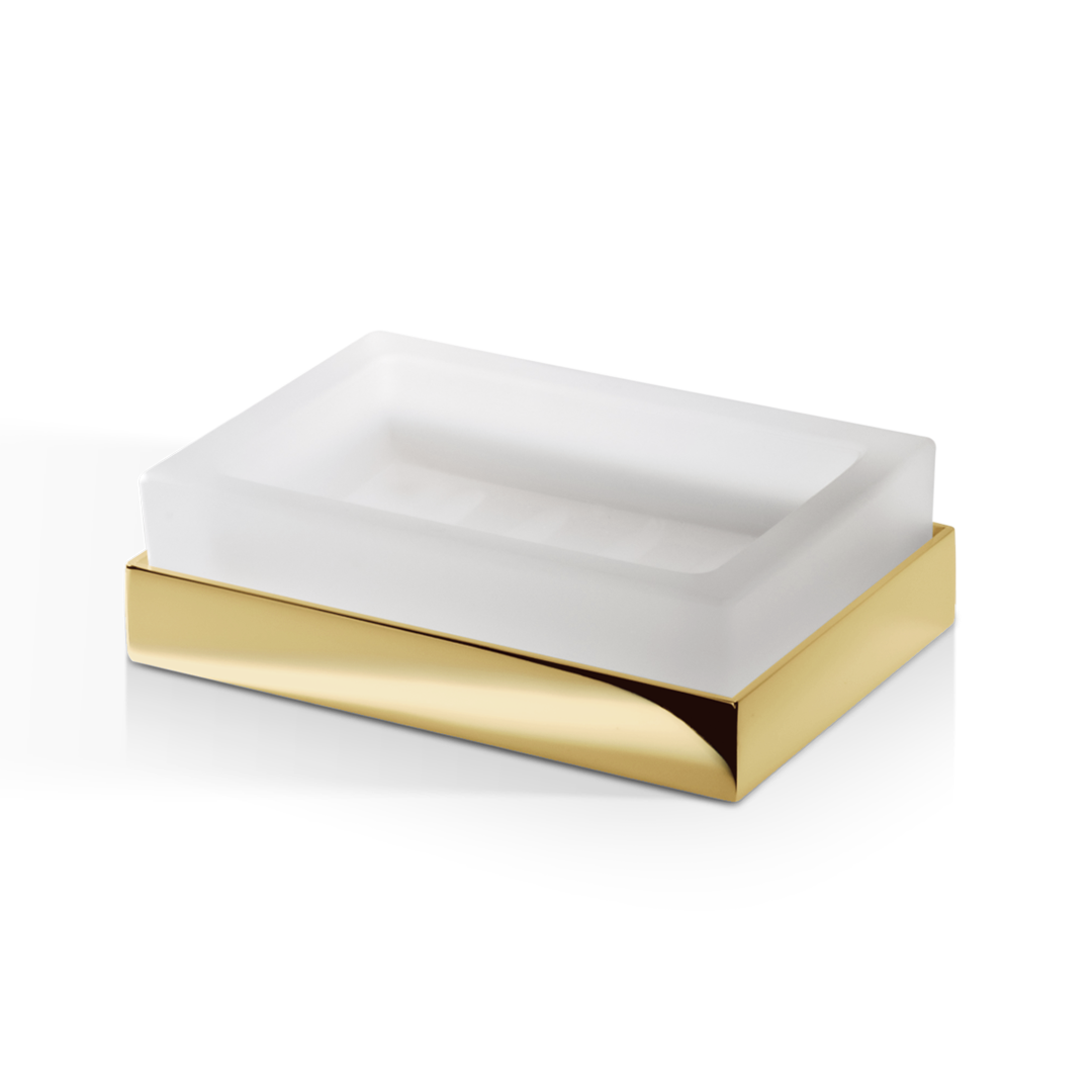 Decor Walther CO STS CORNER Soap dish Gold 24 Carat