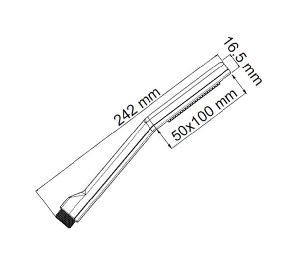 FLAT SOFT - Shower Handset