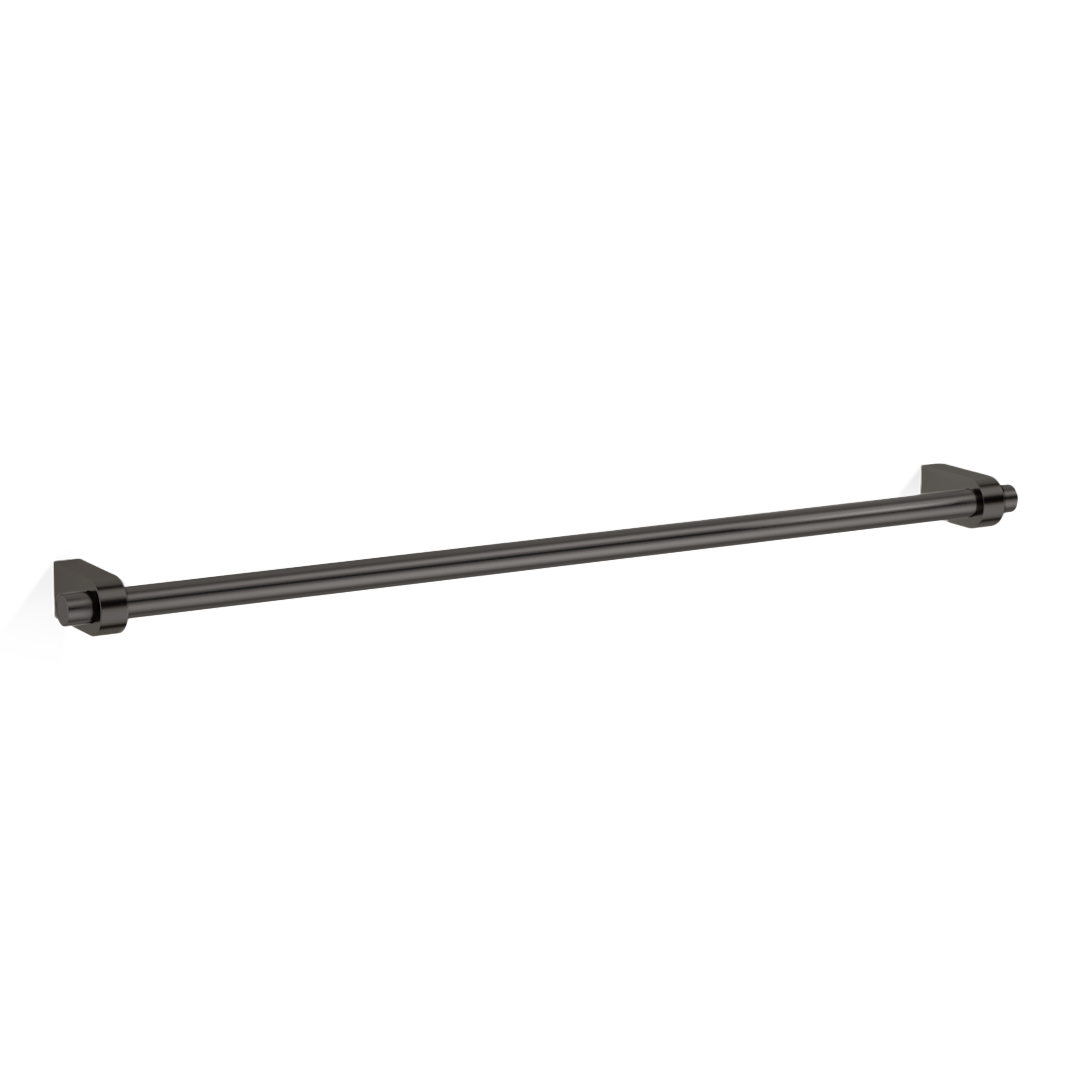 Decor Walther CENTURY HTE80 Towel rail 80 cm single Dark Metal Matt