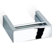 Decor Walther BK TPH5 BRICK Toilet paper holder Chrome