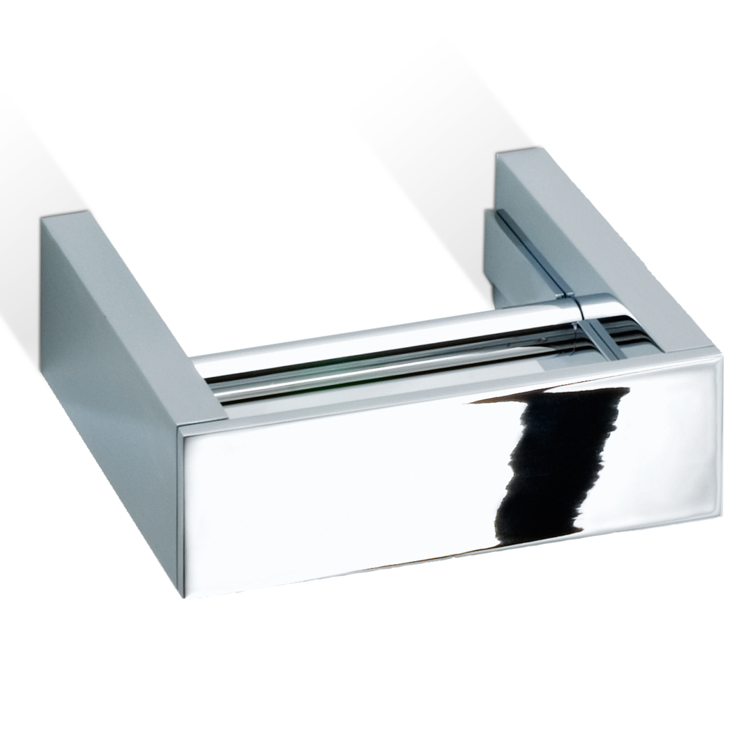 Decor Walther BK TPH5 BRICK Toilet paper holder Chrome