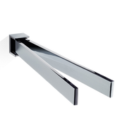 Decor Walther BK HTH2 BRICK Towel rail double Chrome