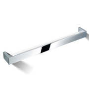 Decor Walther BK DA60 BRICK Shower shelf 60 cm Chrome / Acryl glass white