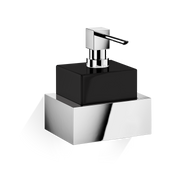 Decor Walther BK WSP N BRICK Soap dispenser Chrome / porcelain Black