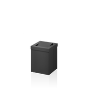 Decor Walther DW 1130 Tablepaper bin with revolving cover - black matt