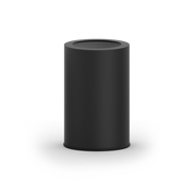 Decor Walther ROOMS Waste bin Black matt