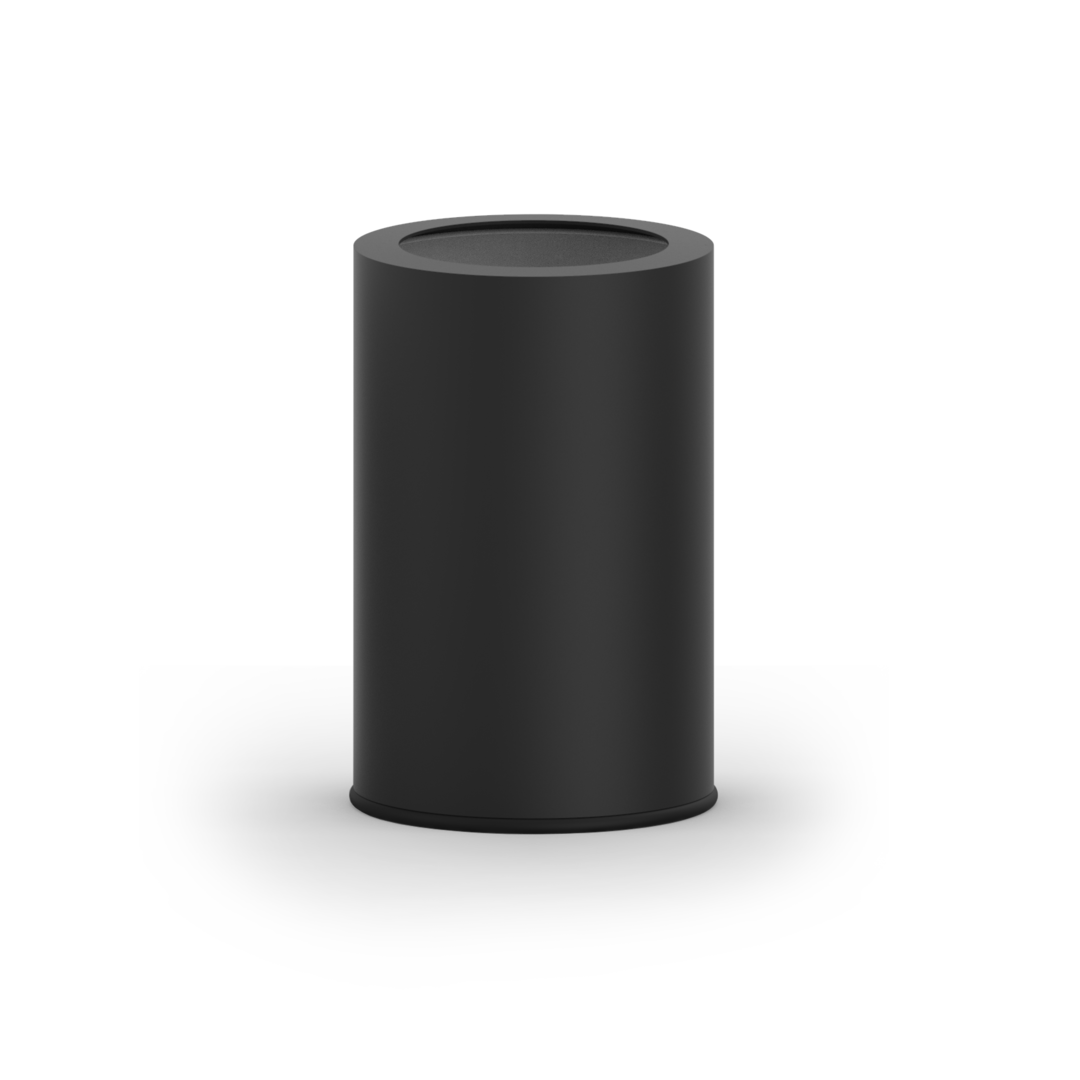 Decor Walther ROOMS Waste bin Black matt