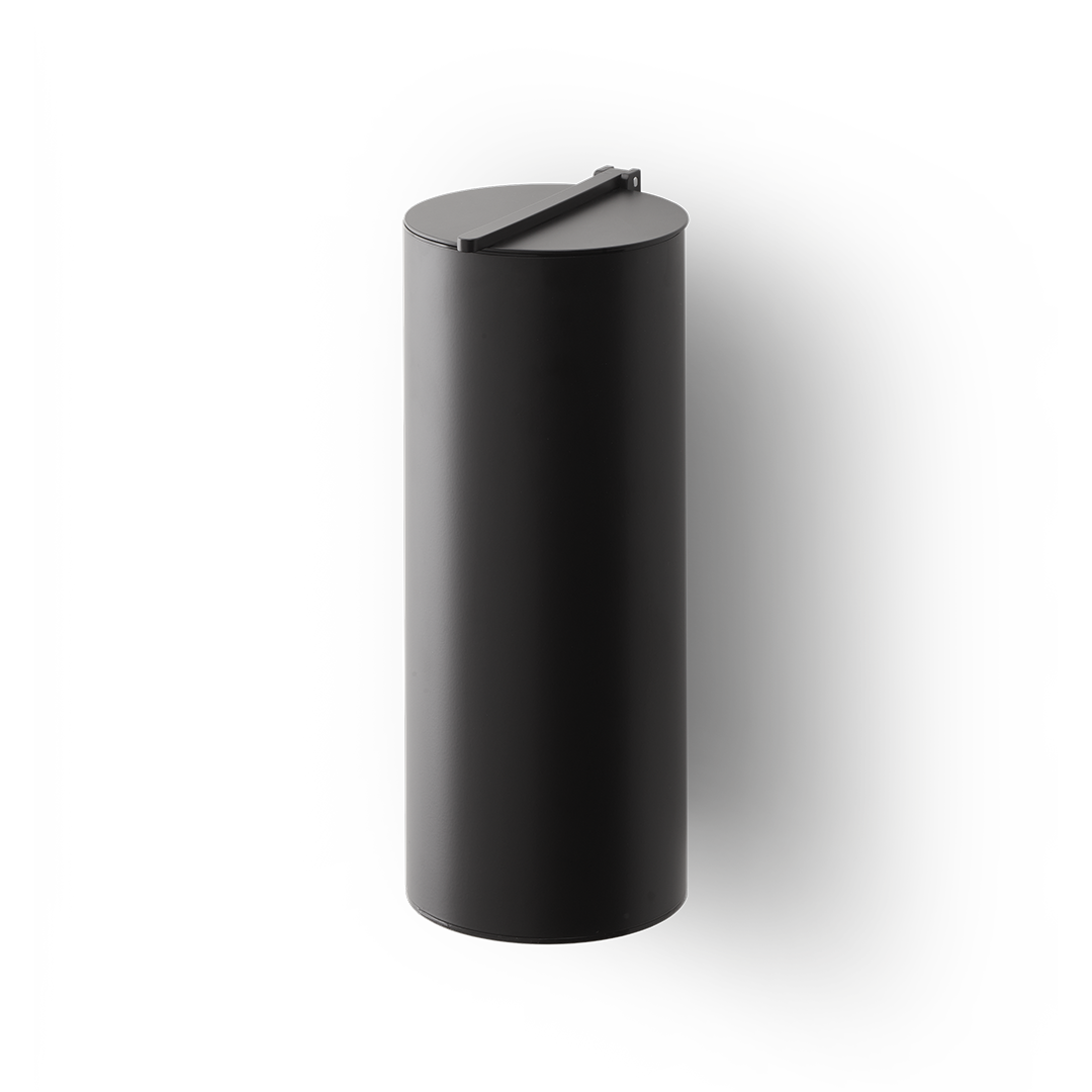 Decor Walther BIN 4 Waste bin wall mounted Black matt