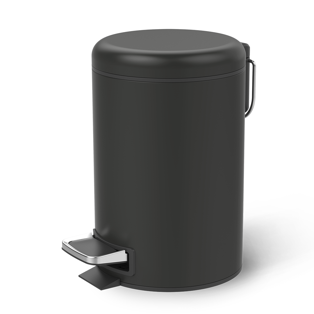Decor Walther TE 35 Pedal bin Black matt