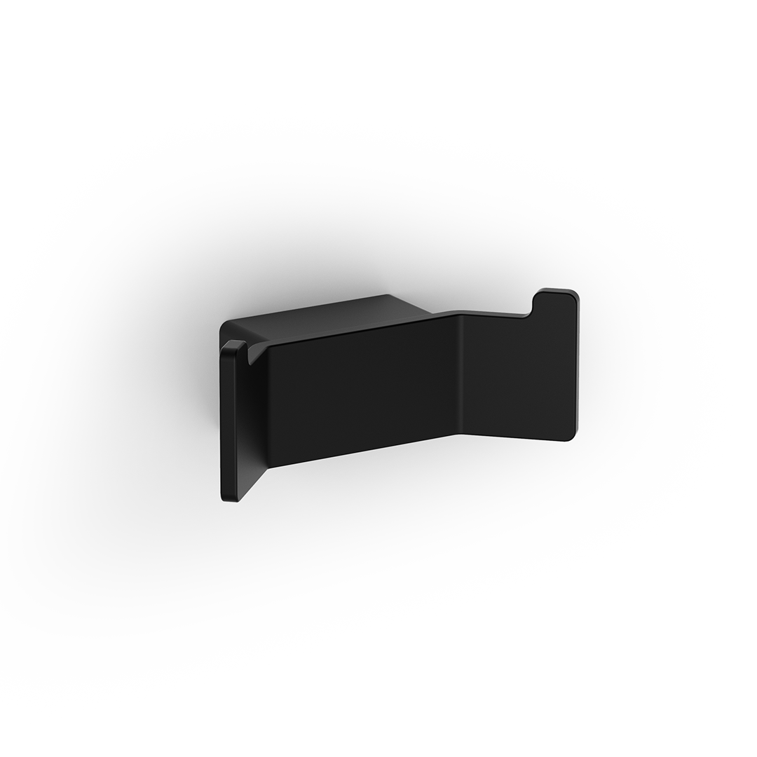 Decor Walther CONTRACT HAK2 Hook double - Black matt
