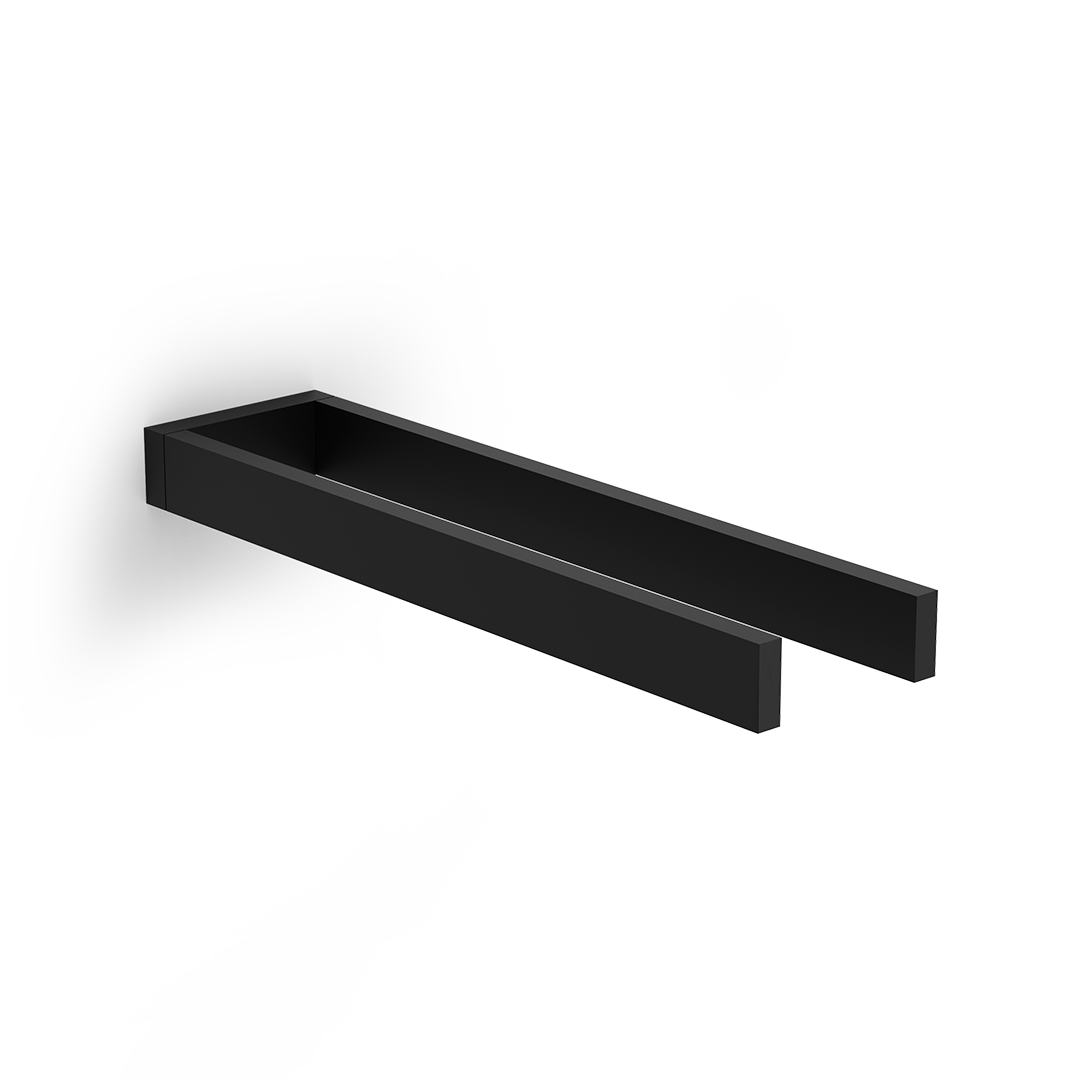 Decor Walther CONTRACT HTH2 Towel rail Black matt