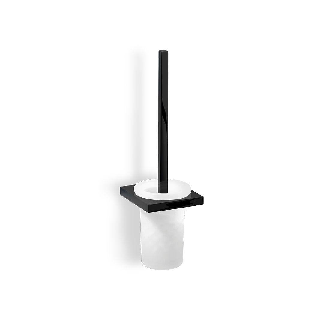 Decor Walther CONTRACT DW 94 Toilet brush set wall mounted Black matt