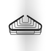Decor Walther DW 228 Shower basket for corners Black matt
