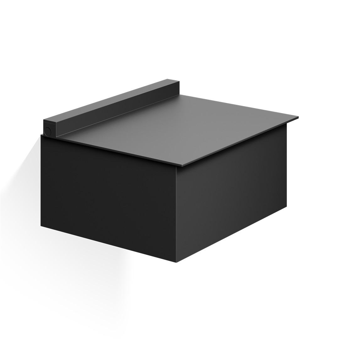 Decor Walther FB 2 Box for wet wipes Black matt